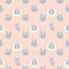 Bobbi Beck eco-friendly pink sloth wallpaper