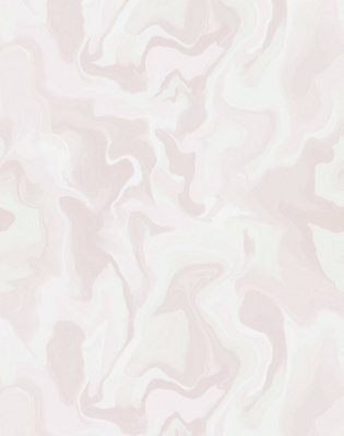 Bobbi Beck eco-friendly Pink subtle marbled wallpaper