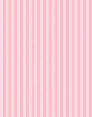 Bobbi Beck eco-friendly Pink vertical ice cream stripes pastel wallpaper