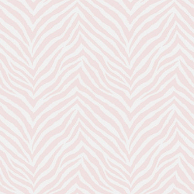 Bobbi Beck eco-friendly pink zebra print wallpaper