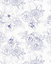 Bobbi Beck eco-friendly Purple dotwork floral wallpaper
