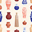 Bobbi Beck eco-friendly quirky roman vase wallpaper