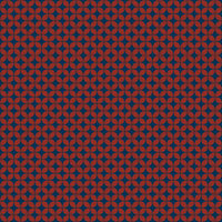 Bobbi Beck eco-friendly red retro diamond pattern wallpaper