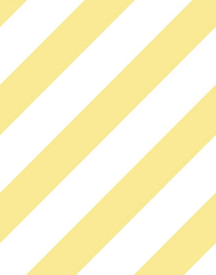 Bobbi Beck ecofriendly Yellow diagonal ice cream stripe pastel