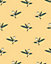 Bobbi Beck eco-friendly Yellow olive pattern wallpaper