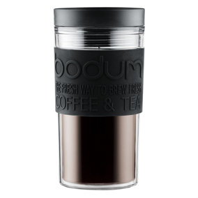 Bodum 0.35L Plastic Travel Mug Black