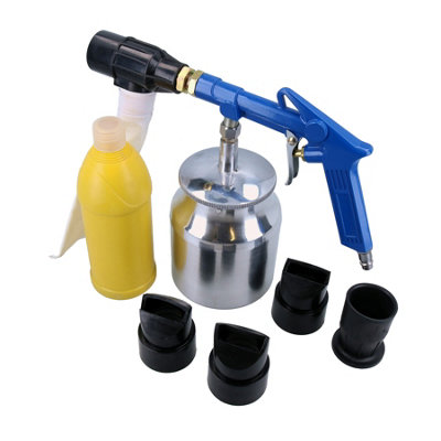 Compressor Air Accessory Tool Kit Spraying Tyre Inflating Hose Blow Gun 5pc  Set