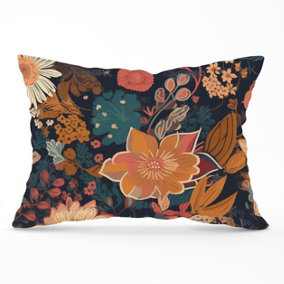 Boho Chic Flower Cushions 33cm x 48cm
