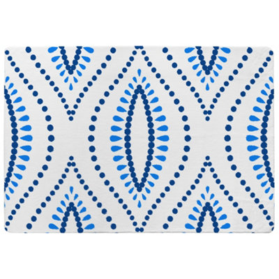 Boho Intricate Ogee Special Soft Home Rug