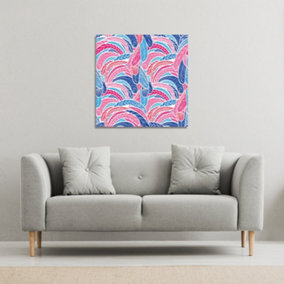 Boho pink (Canvas Print) / 114 x 114 x 4cm