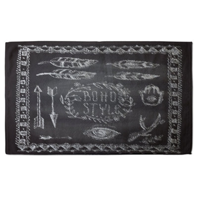 Boho Style  motivating phrase (Bath Towel) / Default Title - 3
