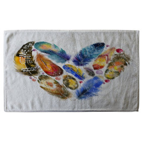Boho tribal heart (Bath Towel) / Default Title