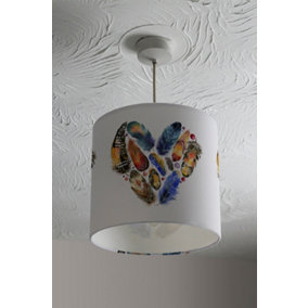 Boho tribal heart (Ceiling & Lamp Shade) / 45cm x 26cm / Ceiling Shade