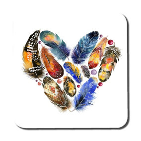 Boho tribal heart (Coaster) / Default Title