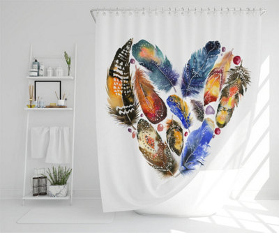 Boho tribal heart (Shower Curtain) / Default Title Price Comparisons | Compare The Build