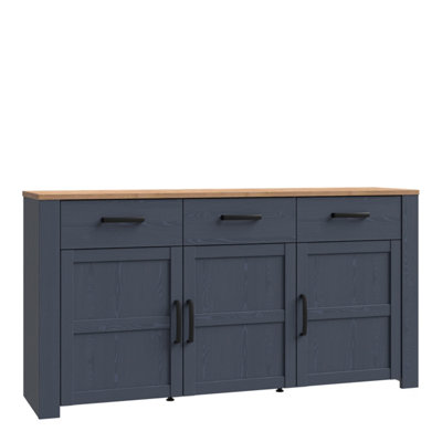 Bohol Sideboard in Riviera Oak/Navy