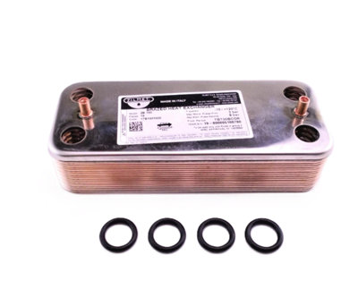 Boiler Heat Exchanger (Biasi) PLUS 30C & 35C DHW - BI1001102