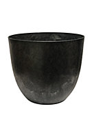 Bola Pot - Artstone - L38 x W38 x H33 cm - Black