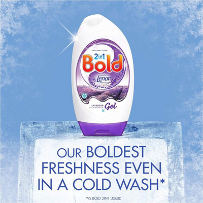 Bold 2 In 1 Laundry Detergent Gel Lavender & Camomile, 35 Washes