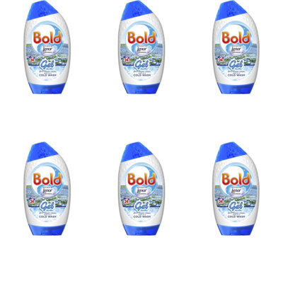 Bold 2in1 Spring Awakening Washing Gel 24 Washes 840ml - Pack of 6