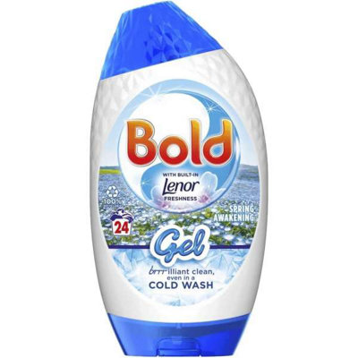 Bold 2in1 Spring Awakening Washing Gel 24 Washes 840ml - Pack of 6