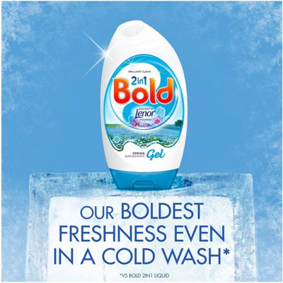 Bold 2in1 Spring Awakening Washing Gel 24 Washes 840ml
