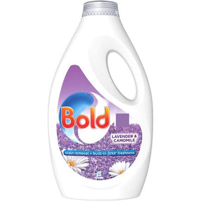 Bold Lavender & Camomile Liquid Laundry Detergent 4 x 33 Washes 1023ml