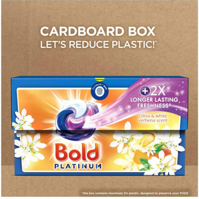 Bold Pods Platinum All In 1 Citrus & White Verbena 29 Pods x 3
