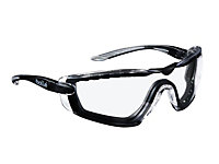 Bolle Safety - COBRA PSI PLATINUM Safety Glasses with Foam Arms Clear