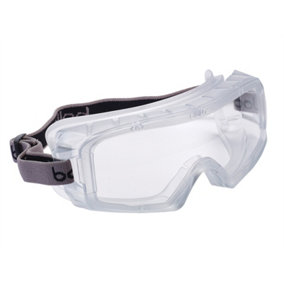 Bolle Safety - Coverall Platinum Safety Goggles - Ventilated
