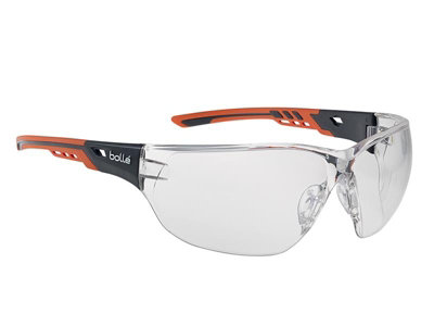 Bolle Safety NESS+ PLATINUM Safety Glasses Clear DIY at B&Q