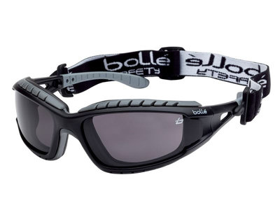 Bolle Safety TRACPSF TRACKER PLATINUM Safety Goggles Vented Smoke BOLTRACPSF