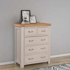 Bologna Painted 2 Over 3 Chest of Drawers - L40 x W85 x H100 cm