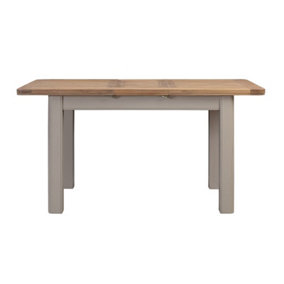 Bologna Painted Extending Table (Extends To 153cm) - L80 x W120 x H78 cm - Oak