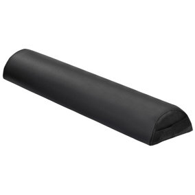 Bolster Half Roll Cushion - black