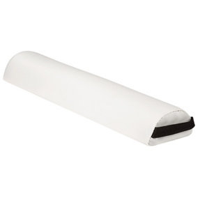 Bolster Half Roll Cushion - white