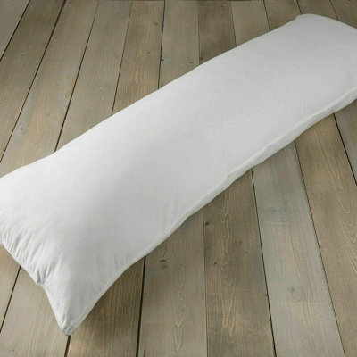 Bolster Pillow Extra Filled 100% Virgin Hollow Fibre Bolster Pillows for Maternity Nursing Back and Neck Support