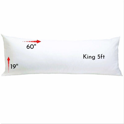 5ft best sale bolster pillow