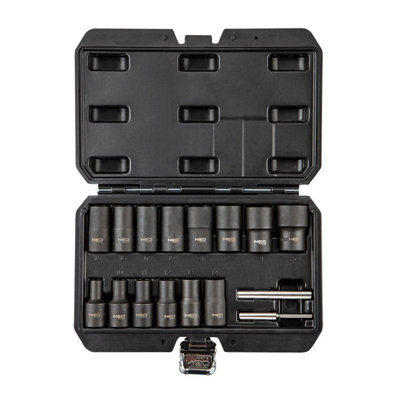 Bolt Extractor Socket 1/2" 16pc Set NEO TOOLS