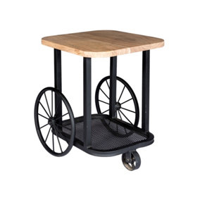 Bombay Craft Wheel End/Side Table