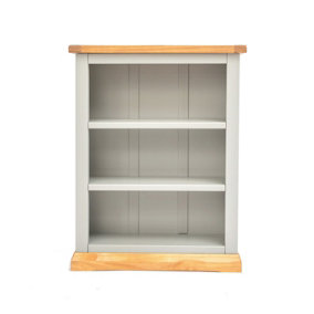 Bomporto Light Grey Bookcase 90x70x25cm