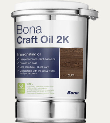 Bona Craft Oil 2K Clay 1.25 Litres