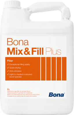 Bona Mix And Fill Plus - Wood Floor Filler - 5 Litres