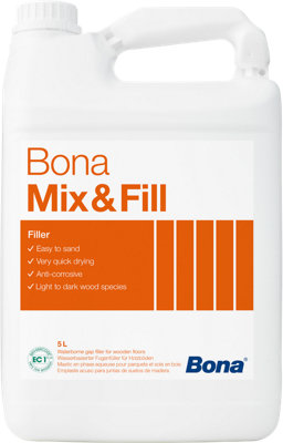 Bona - Mix And Fill - Wood Floor Filler - 5 Litre