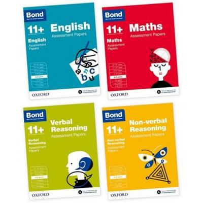 Bond 11 Plus Assessment Papers English Maths Verbal And Non Verbal For ...