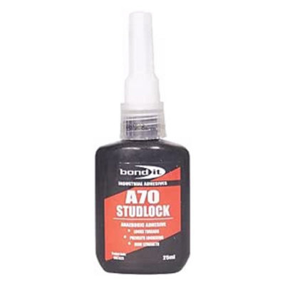 Bond It A70 Studlock Green Anaerobic Adheshive 25ml (Pack of 6)