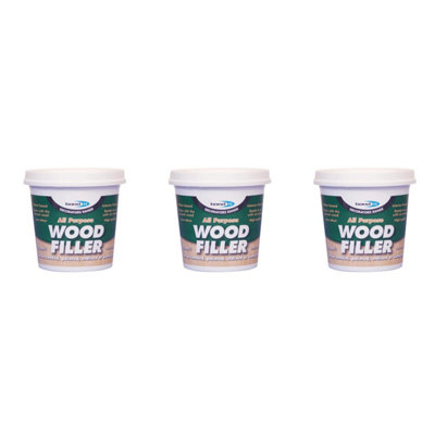 Bond It All Purpose Wood Filler White, 250ml BDWF1WH(N) (Pack of 3