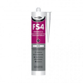 Bond-It BDFWH Fs4 Fireshield AC Intumescent Acrylic White Sealant & Adhesive EU3 BDFWH