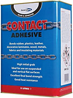 Bond It Contact Adhesive Premium Solvent Based Glue 5 Litres