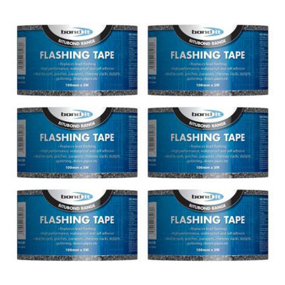 Bond-It Flashing Tape 100mm x 3m - Pack of 6